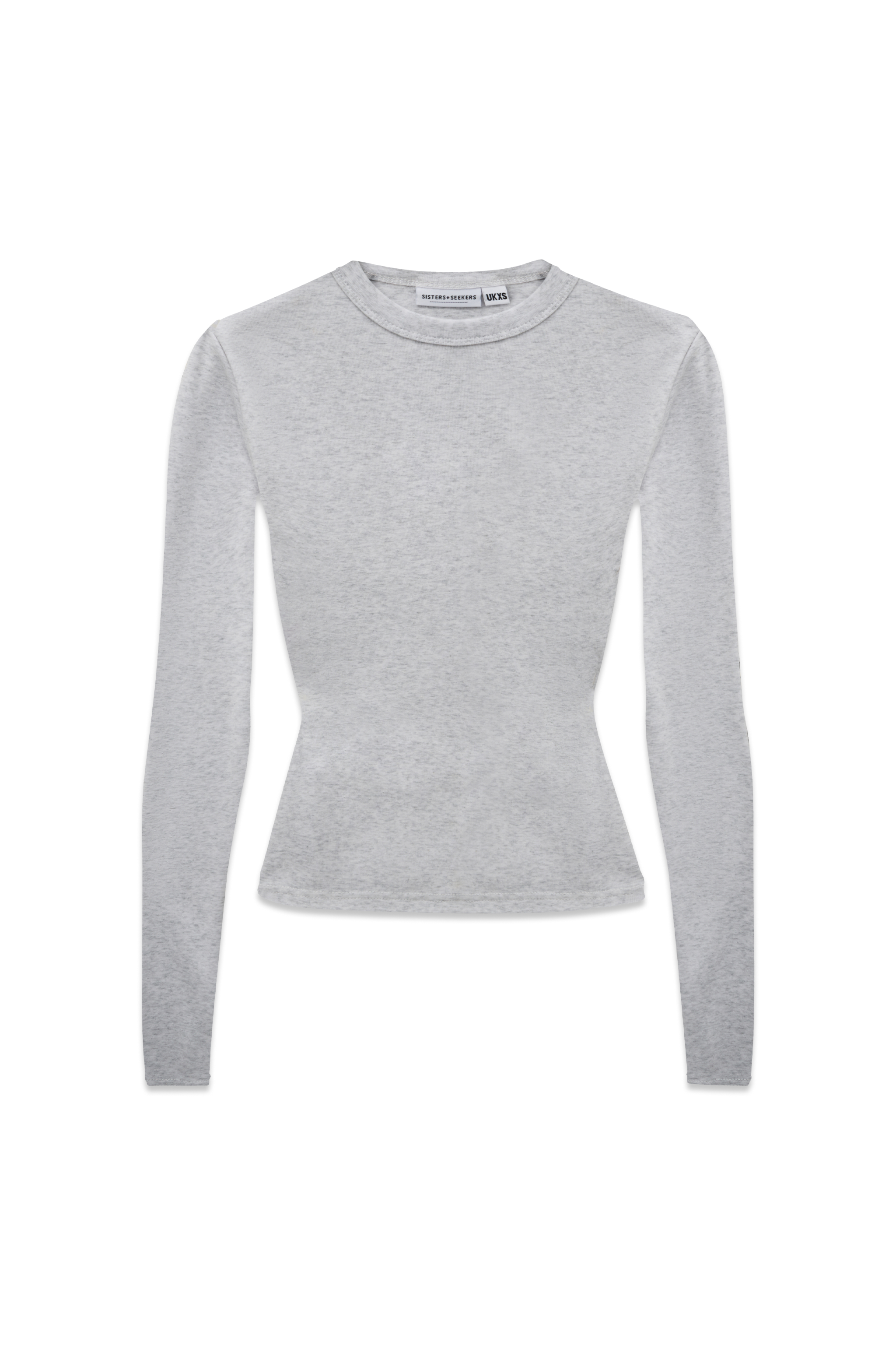 Peep Long Sleeve Top in Passive